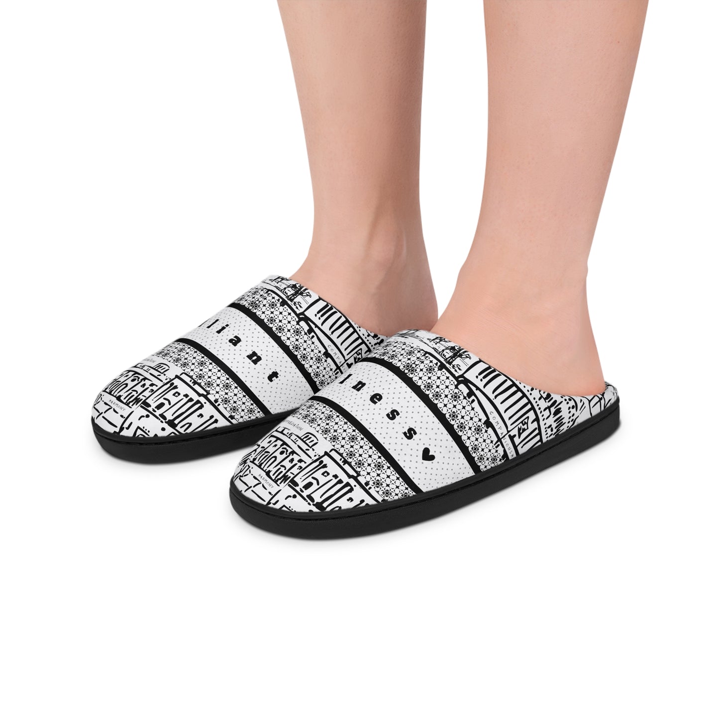 Illustrated Indoor Slippers