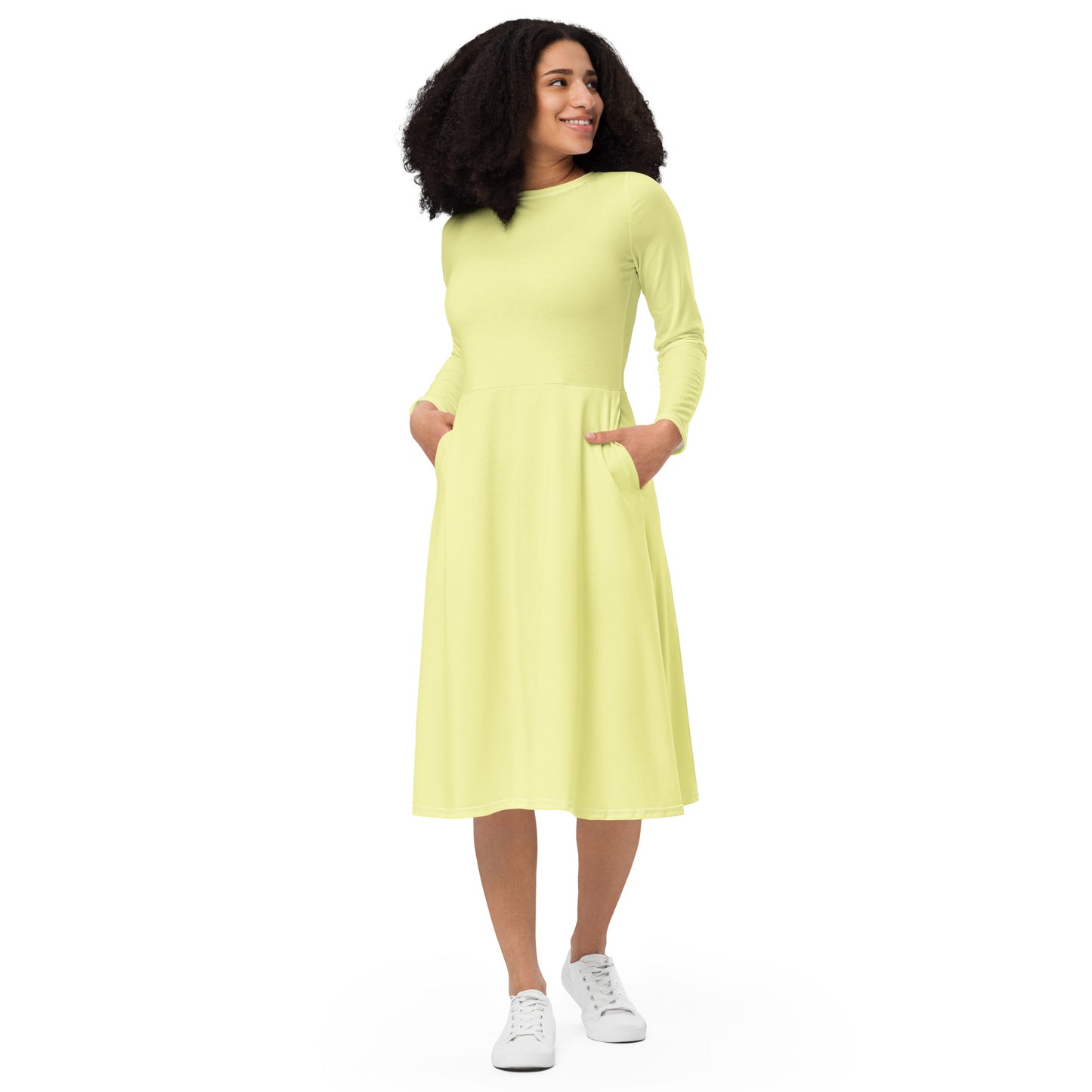 Long Sleeve Midi Dress